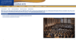 Desktop Screenshot of cochorus.com