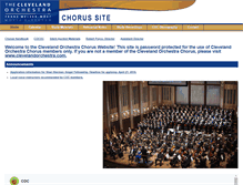 Tablet Screenshot of cochorus.com